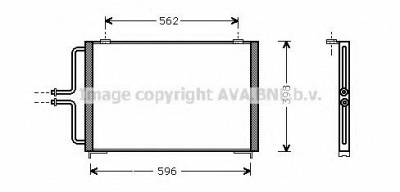 AVA QUALITY COOLING rt5236 -  Конденсатор, кондиционер